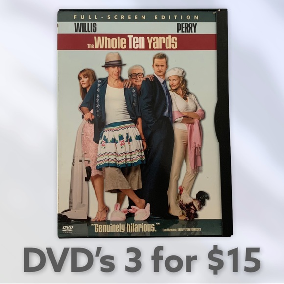 Other - 📀 The Whole Ten Yards DVD movie 📀